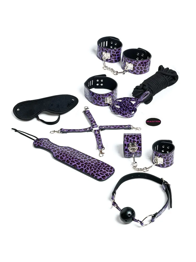 Master & Slave Bondage Game Purple Master & Slave Bondage Game Purple