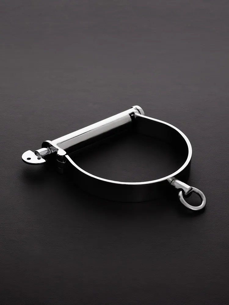 Triune Darby Style Neck Collar: Edelstahl-Halsfessel (M) Triune Darby Style Neck Collar: Edelstahl-Halsfessel (M)