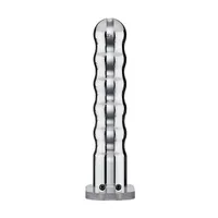ElectraStim Wave: Strap-On Elektro-Dildo, silber ElectraStim Wave: Strap-On Elektro-Dildo, silber
