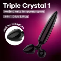Satisfyer Triple Crystal 1, 21 cm Satisfyer Triple Crystal 1, 21 cm