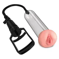 Penispumpe „Beginner’s Pussy Pump“ mit Vagina-Öffnung Penispumpe „Beginner’s Pussy Pump“ mit Vagina-Öffnung
