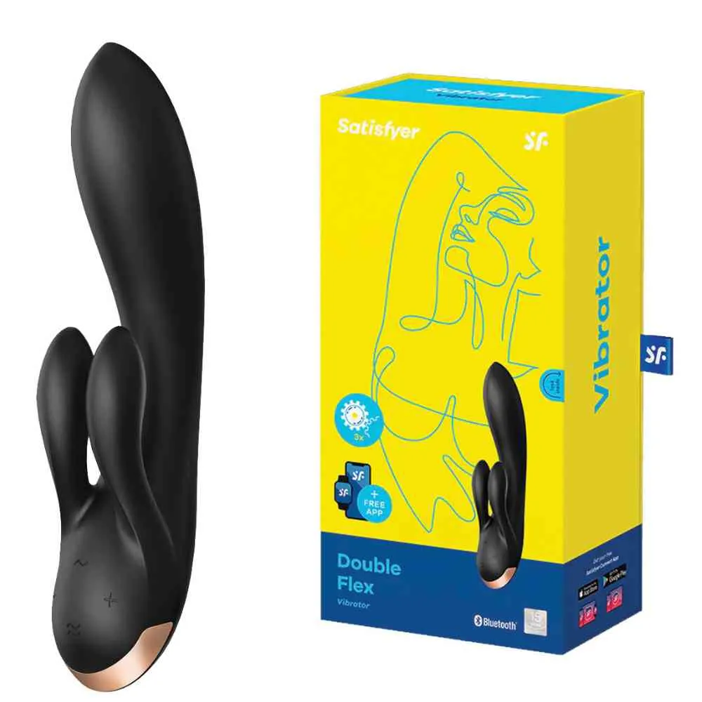 Rabbitvibrator "Double Flex" – Bild 3