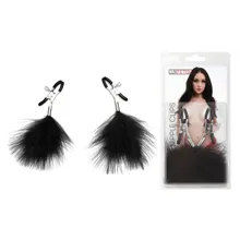 LUX FETISH Feather Nipple Clips LUX FETISH Feather Nipple Clips