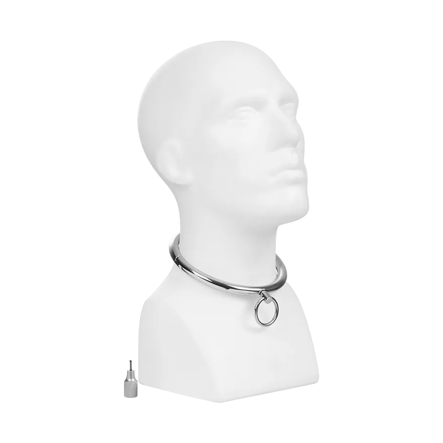 Schmales Edelstahl-Sklavenhalsband Schmales Edelstahl-Sklavenhalsband