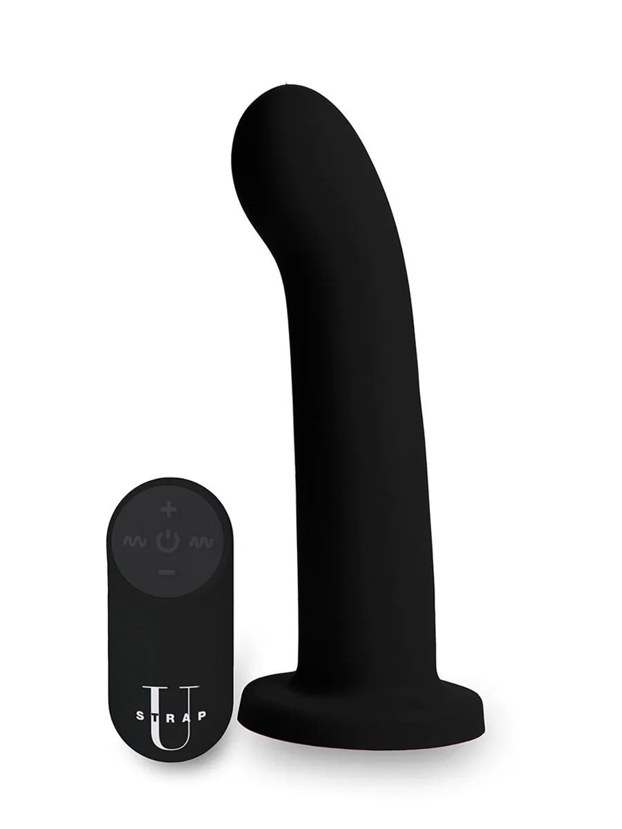 Strap U Secret G 21X Liquid Silikone: Vibrator mit Saugfuß, schwarz Strap U Secret G 21X Liquid Silikone: Vibrator mit Saugfuß, schwarz