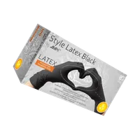 Einweg-Latexhandschuhe, 100 Stück Einweg-Latexhandschuhe, 100 Stück