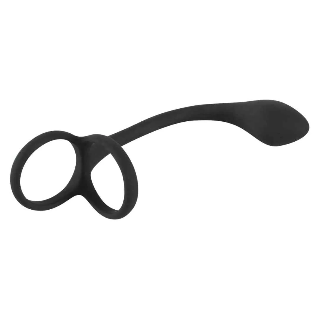 Penis- und Hodenring mit Analplug – Bild 3