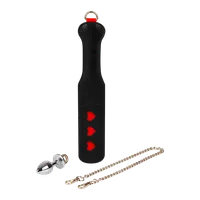 Paddle mit abnehmbarem Analplug Paddle mit abnehmbarem Analplug