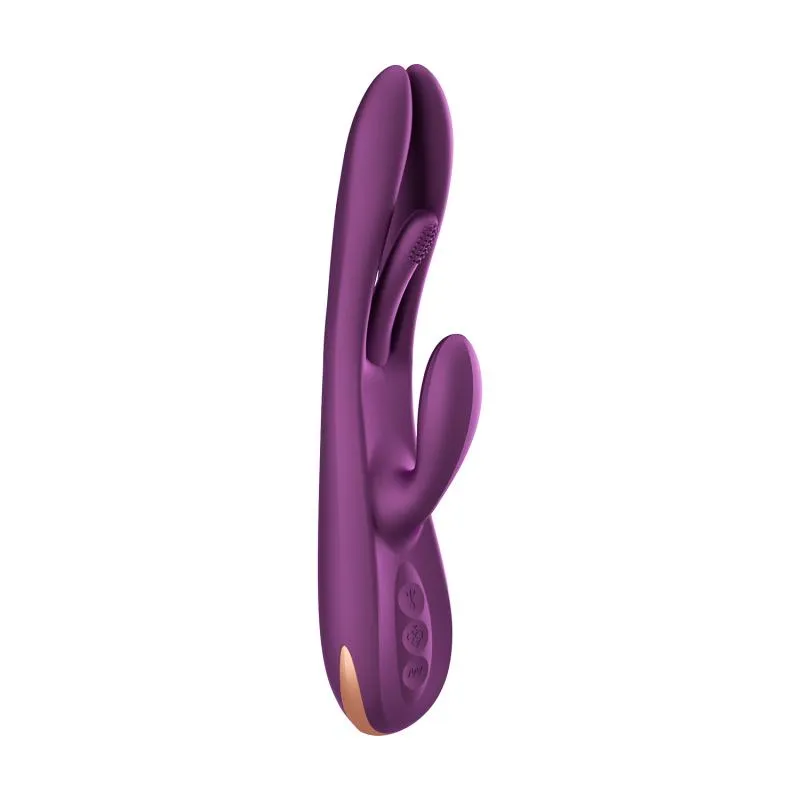 HoneyPlayBox - Terri App-gesteuerter Kinky Finger Tapping Rabbit Vibrator Lila HoneyPlayBox - Terri App-gesteuerter Kinky Finger Tapping Rabbit Vibrator Lila