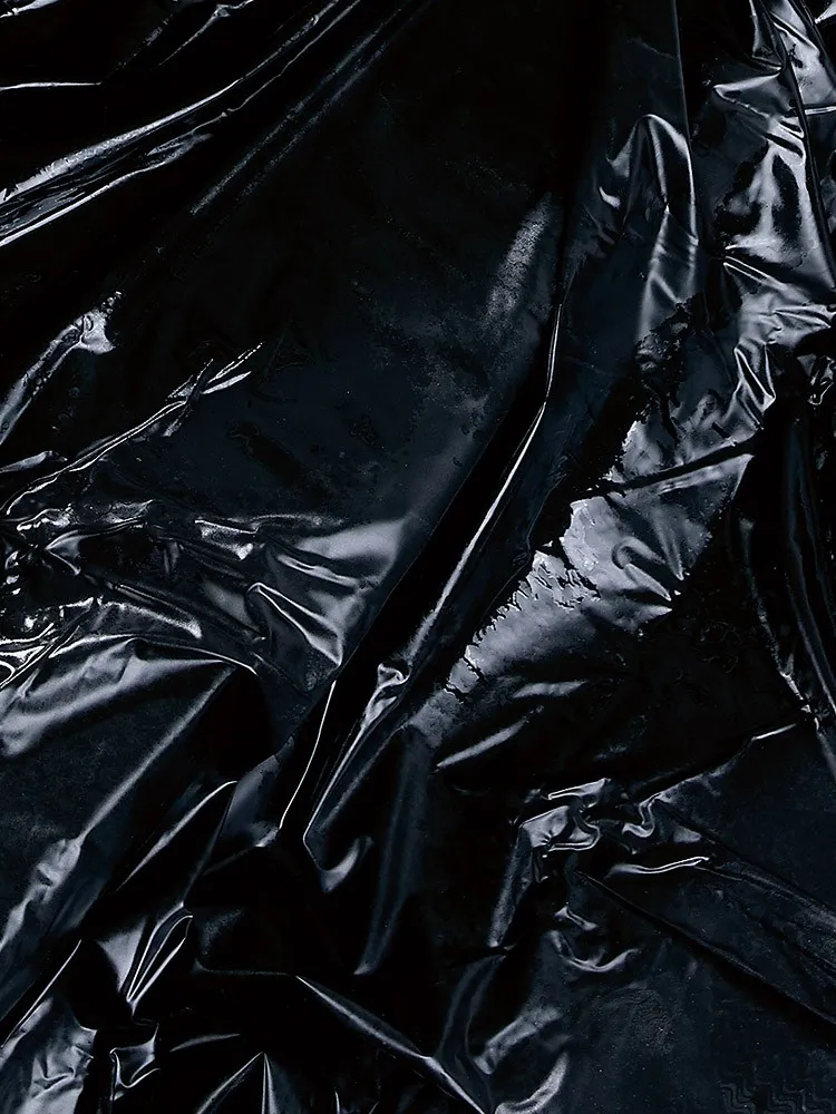 Lack-Laken schwarz, 200x230cm Lack-Laken schwarz, 200x230cm