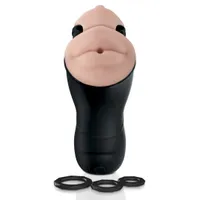Masturbator „Double Penetration Vibrating Stroker“ mit 2 Öffnungen Masturbator „Double Penetration Vibrating Stroker“ mit 2 Öffnungen