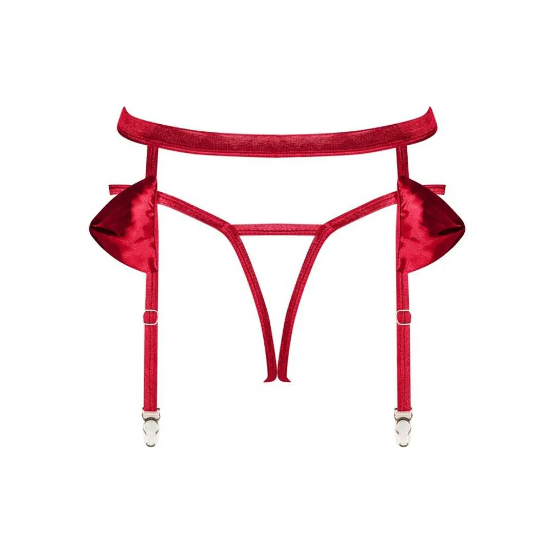 Strapsgurt und String "Rubinesa" im Set – Bild 3