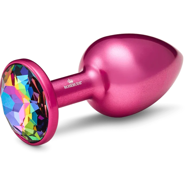 Rosebuds™ - Medium Alu Pink Kristall Rosebuds™ - Medium Alu Pink Kristall