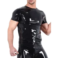 Latex-Shirt Unisex, schwarz (S) Latex-Shirt Unisex, schwarz (S)