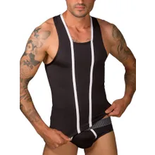 Eros Veneziani Cool Boy: Tanktop, schwarz (M/L) Eros Veneziani Cool Boy: Tanktop, schwarz (M/L)