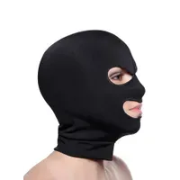 Master Series Facade Hood with Eye and Mouth Hole: Maske, schwarz Master Series Facade Hood with Eye and Mouth Hole: Maske, schwarz