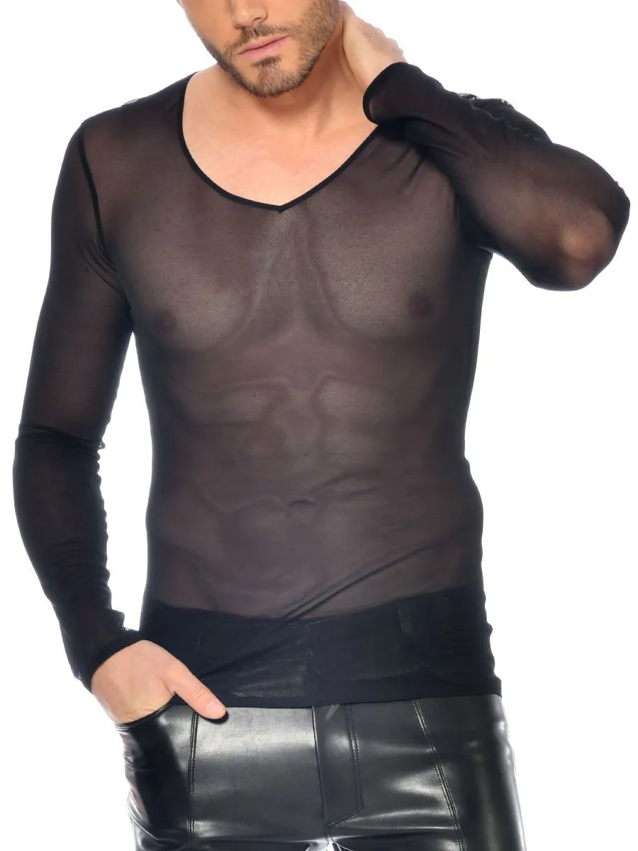 Patrice Catanzaro Lannister: Netz-Shirt, schwarz (XL) Patrice Catanzaro Lannister: Netz-Shirt, schwarz (XL)