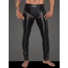 Noir Handmade: Wetlook-Netz-Hose H059, schwarz (M) Noir Handmade: Wetlook-Netz-Hose H059, schwarz (M)