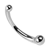 Prostata-Stimulator aus Edelstahl, Größe L, 19,6 cm Prostata-Stimulator aus Edelstahl, Größe L, 19,6 cm