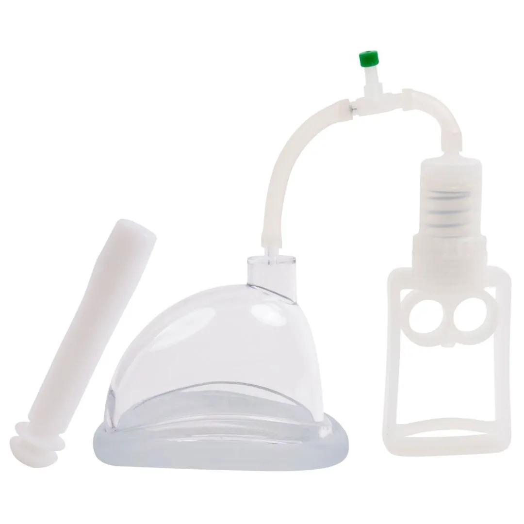 Vaginasaugschalen-Set mit Sonde und Kolbengriffpumpe Vaginasaugschalen-Set mit Sonde und Kolbengriffpumpe