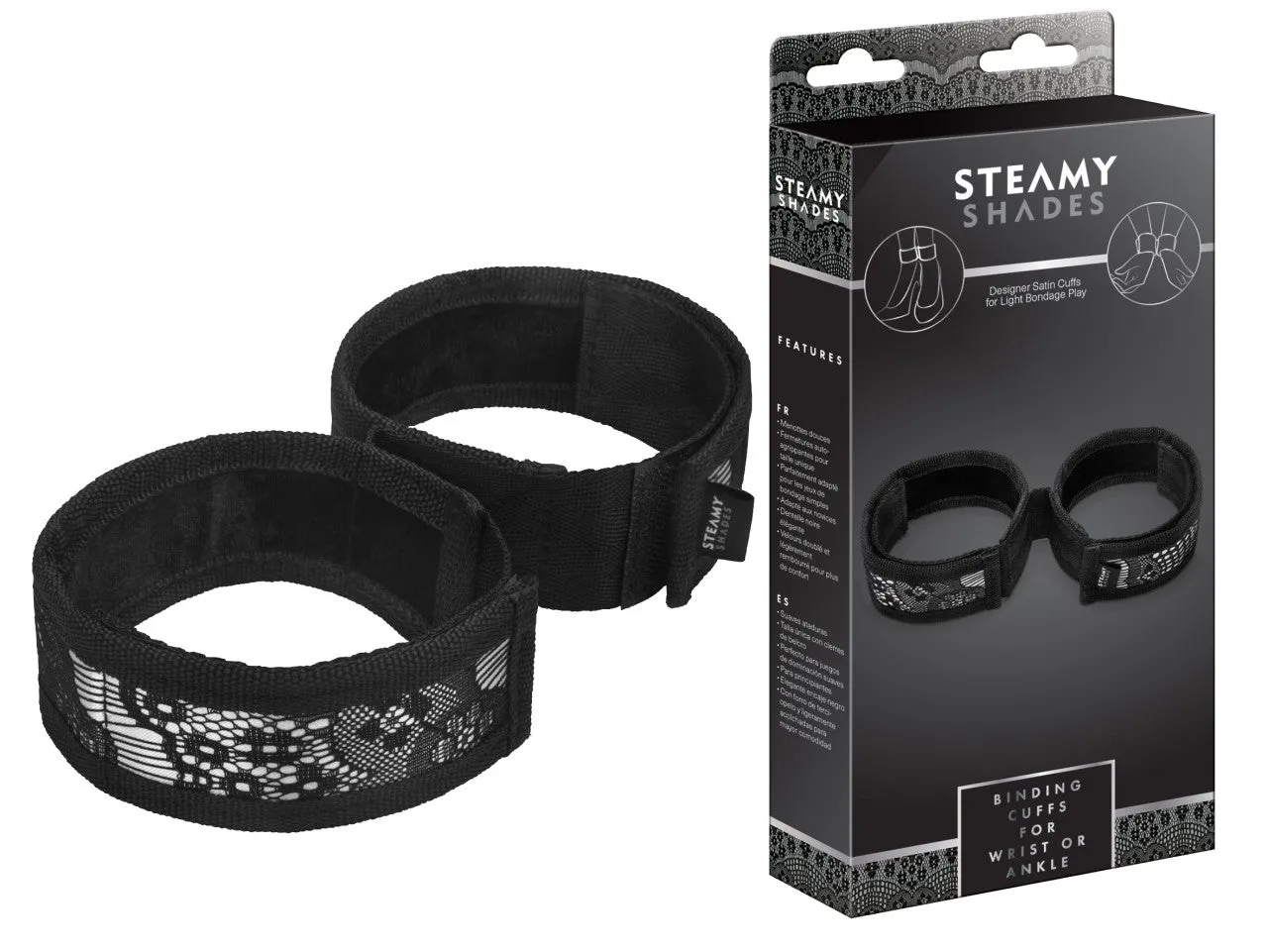 STEAMY SHADES Binding Cuffs for Wrist or Ankle STEAMY SHADES Binding Cuffs for Wrist or Ankle