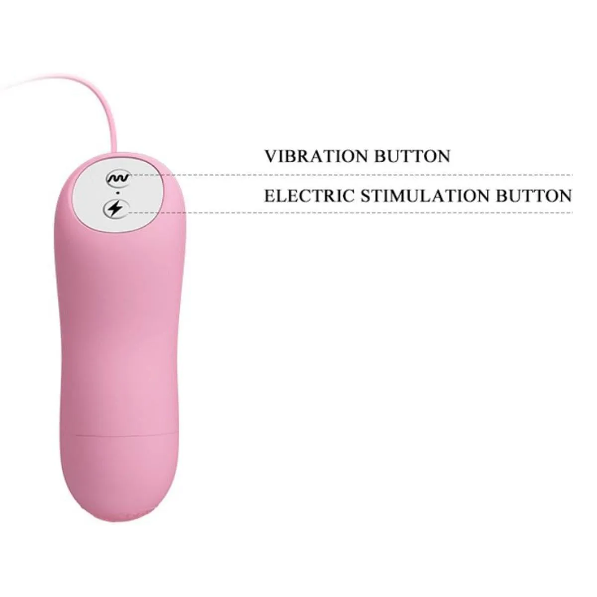 E-Stim Nippelklammer "Romantic Wave" mit Vibration – Bild 3