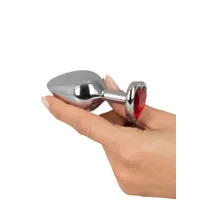 Diamond Anal Plug Medium: Aluminium-Analplug mit Schmuckstein Diamond Anal Plug Medium: Aluminium-Analplug mit Schmuckstein