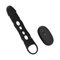 Ramrod - Vibrating Extender with Remote, 26 cm Ramrod - Vibrating Extender with Remote, 26 cm