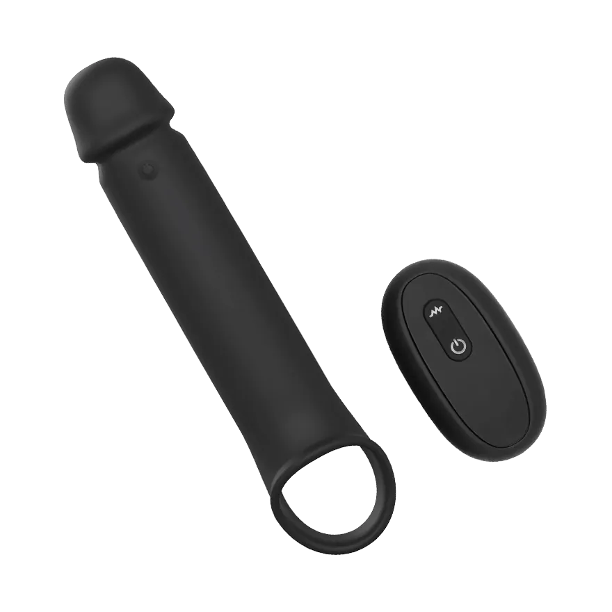 Ramrod - Vibrating Extender with Remote, 24 cm Ramrod - Vibrating Extender with Remote, 24 cm