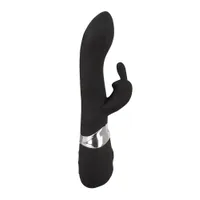 Sweet Smile Blacky: Bunny-Vibrator, schwarz Sweet Smile Blacky: Bunny-Vibrator, schwarz