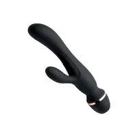 Shegasm Supreme 3-in-1: saugender Bunnyvibrator, schwarz Shegasm Supreme 3-in-1: saugender Bunnyvibrator, schwarz