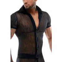 Hemd schwarz transparent Hemd schwarz transparent