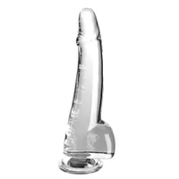 Naturdildo „10“-Cock with Balls“ mit Saugfuß Naturdildo „10“-Cock with Balls“ mit Saugfuß
