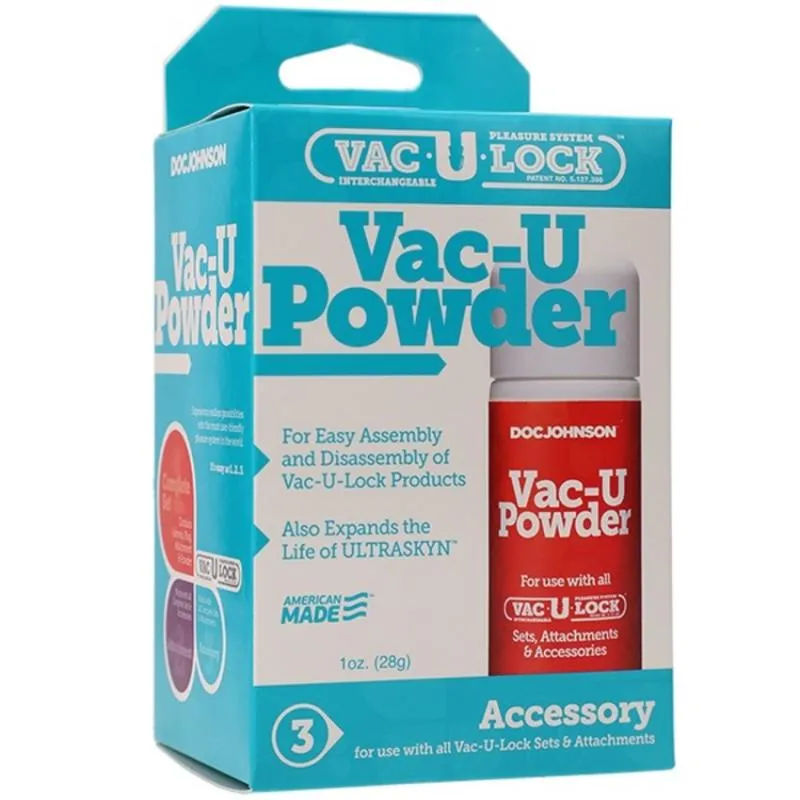 Doc Johnson - VacULock VacU Puder - 28 Gramm – Bild 2