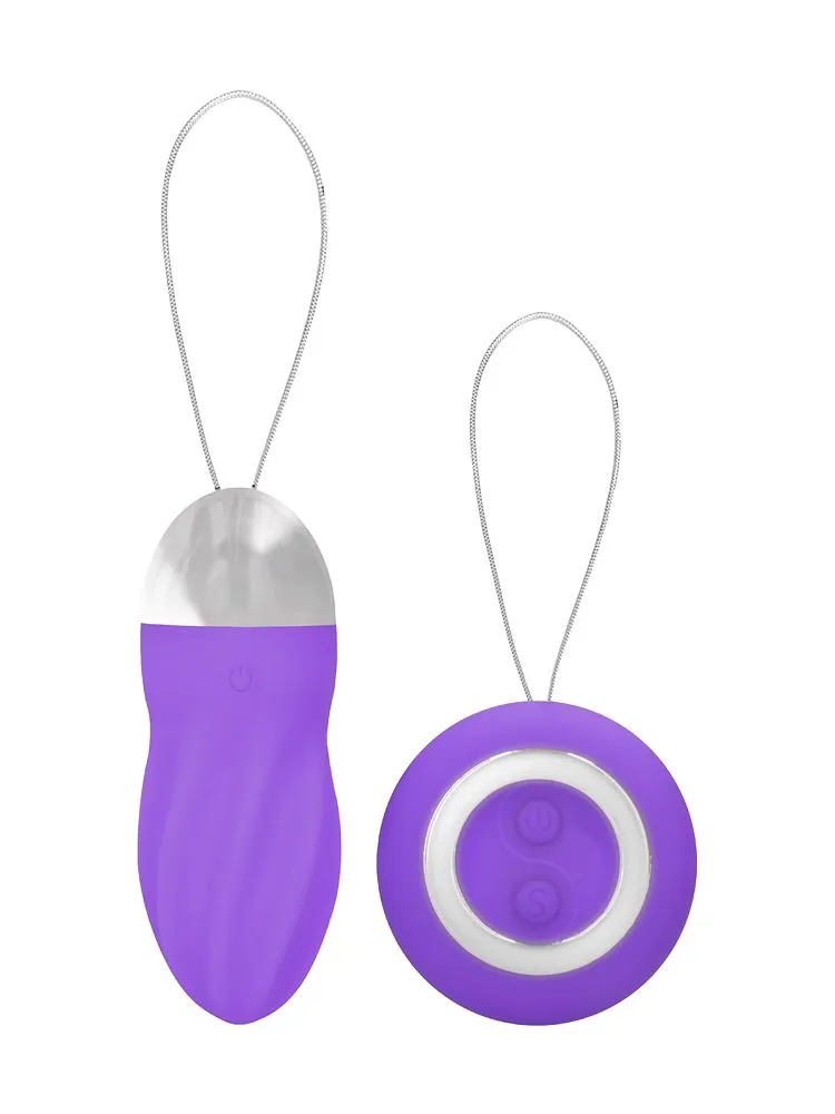 Simplicity George: Vibro-Ei mit Fernbedienung, lila Simplicity George: Vibro-Ei mit Fernbedienung, lila