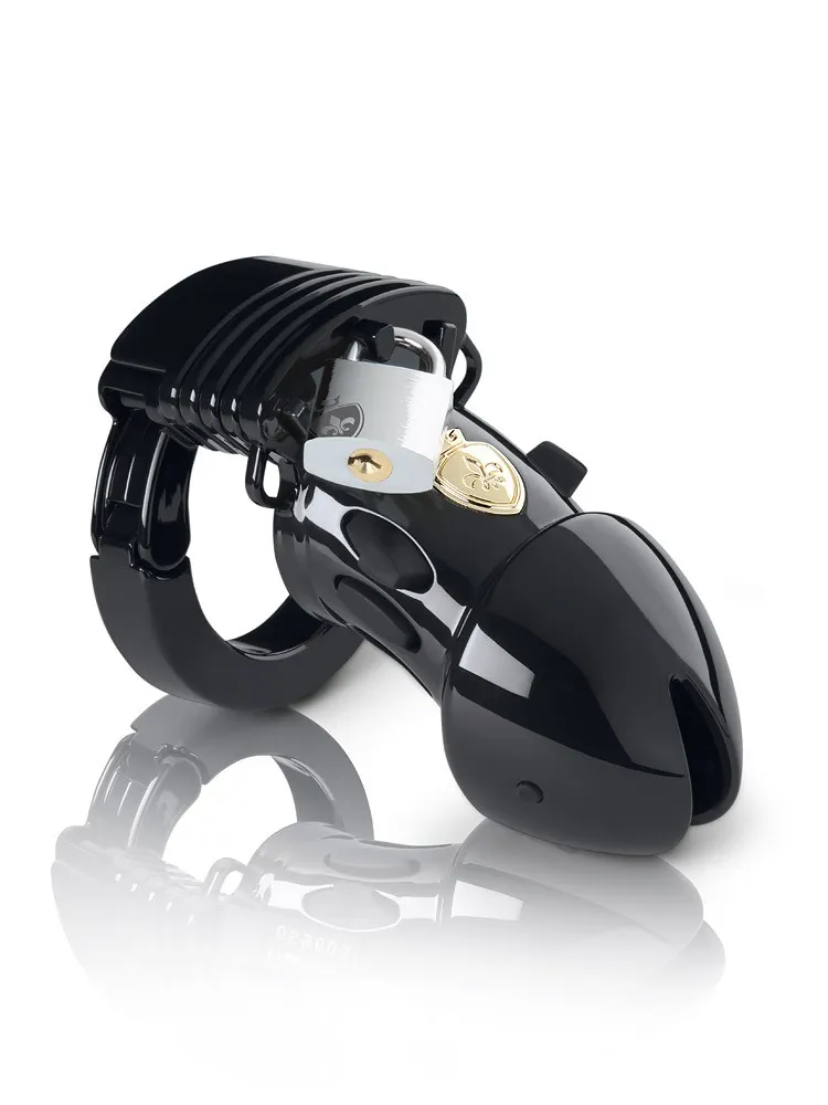 Mystim Pubic Enemy No 1 Black Edition: Elektro-Keuschheitskäfig Mystim Pubic Enemy No 1 Black Edition: Elektro-Keuschheitskäfig