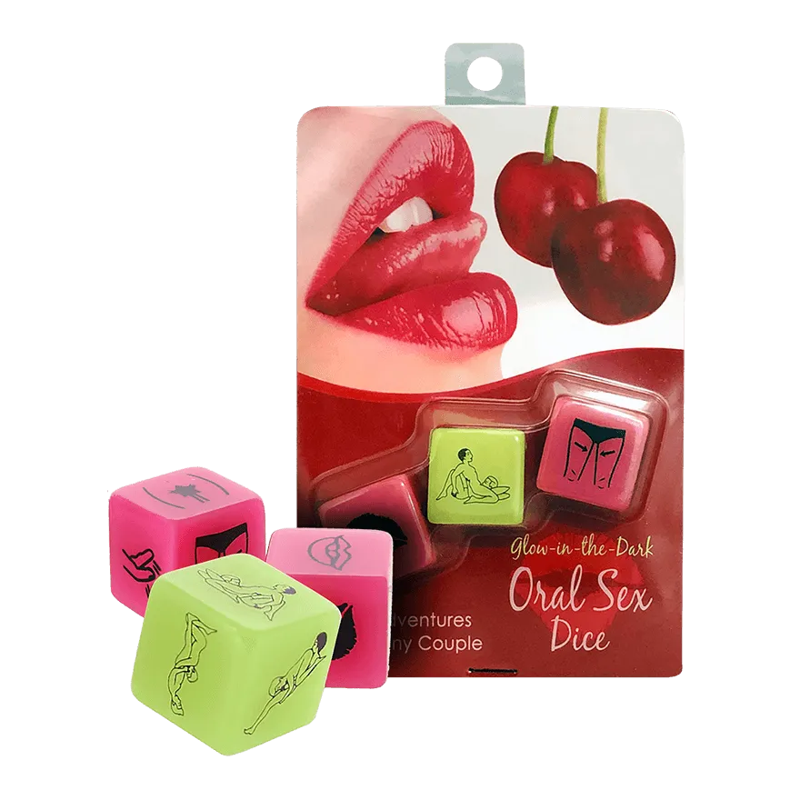 Glow-in-the-Dark Oral Sex Dice Glow-in-the-Dark Oral Sex Dice