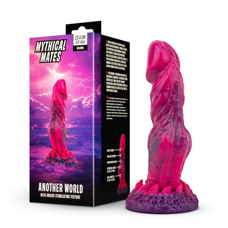 Mythical Mates - Another World Dildo Pink & Lila - 22.4 cm Mythical Mates - Another World Dildo Pink & Lila - 22.4 cm