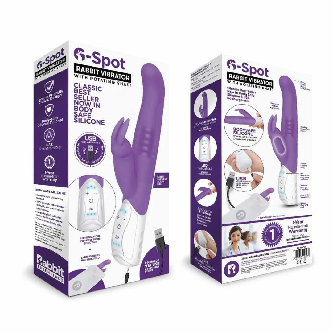 Rabbitvibrator „G-Spot with rotating shaft“ – Bild 5