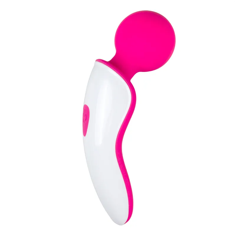 Mini-Wand-Massagegerät - Rosa/Weiß Mini-Wand-Massagegerät - Rosa/Weiß