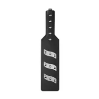 ElectraStim ElectraPaddle: Elektro-Paddel, schwarz/silber ElectraStim ElectraPaddle: Elektro-Paddel, schwarz/silber