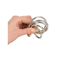 Bad Kitty: Penisringe-Set, silber Bad Kitty: Penisringe-Set, silber