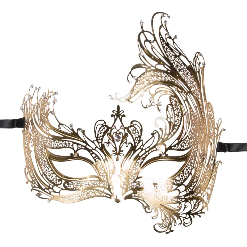 Easytoys Fetish - Durchbrochene venezianische Maske in Gold Easytoys Fetish - Durchbrochene venezianische Maske in Gold