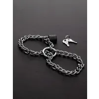 Triune Chain Cuffs: Edelstahl-Handfesseln Triune Chain Cuffs: Edelstahl-Handfesseln