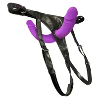 Super Soft Double Strap-On mit Doppeldildo Super Soft Double Strap-On mit Doppeldildo