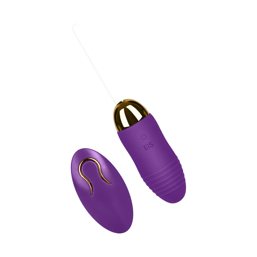 Funk-Vibro-Ei aus Silikon, 8,5 cm Funk-Vibro-Ei aus Silikon, 8,5 cm