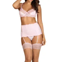 Straps-Set "Girlly" mit elastischer Spitze Straps-Set "Girlly" mit elastischer Spitze