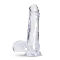 B Yours Plus - Rock 'n Roll Dildo - Transparent B Yours Plus - Rock 'n Roll Dildo - Transparent