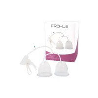 Fröhle: BP007 Brustpumpe Duo C-Cup, transparent Fröhle: BP007 Brustpumpe Duo C-Cup, transparent