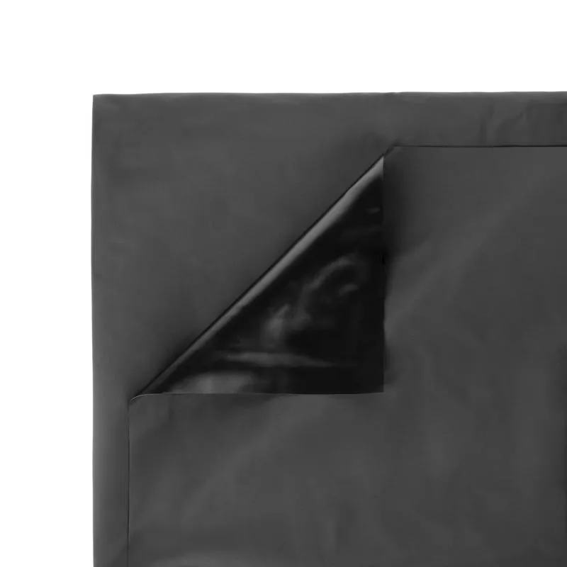 Vinyl-Bettlaken 180 x 220 cm - Schwarz – Bild 2